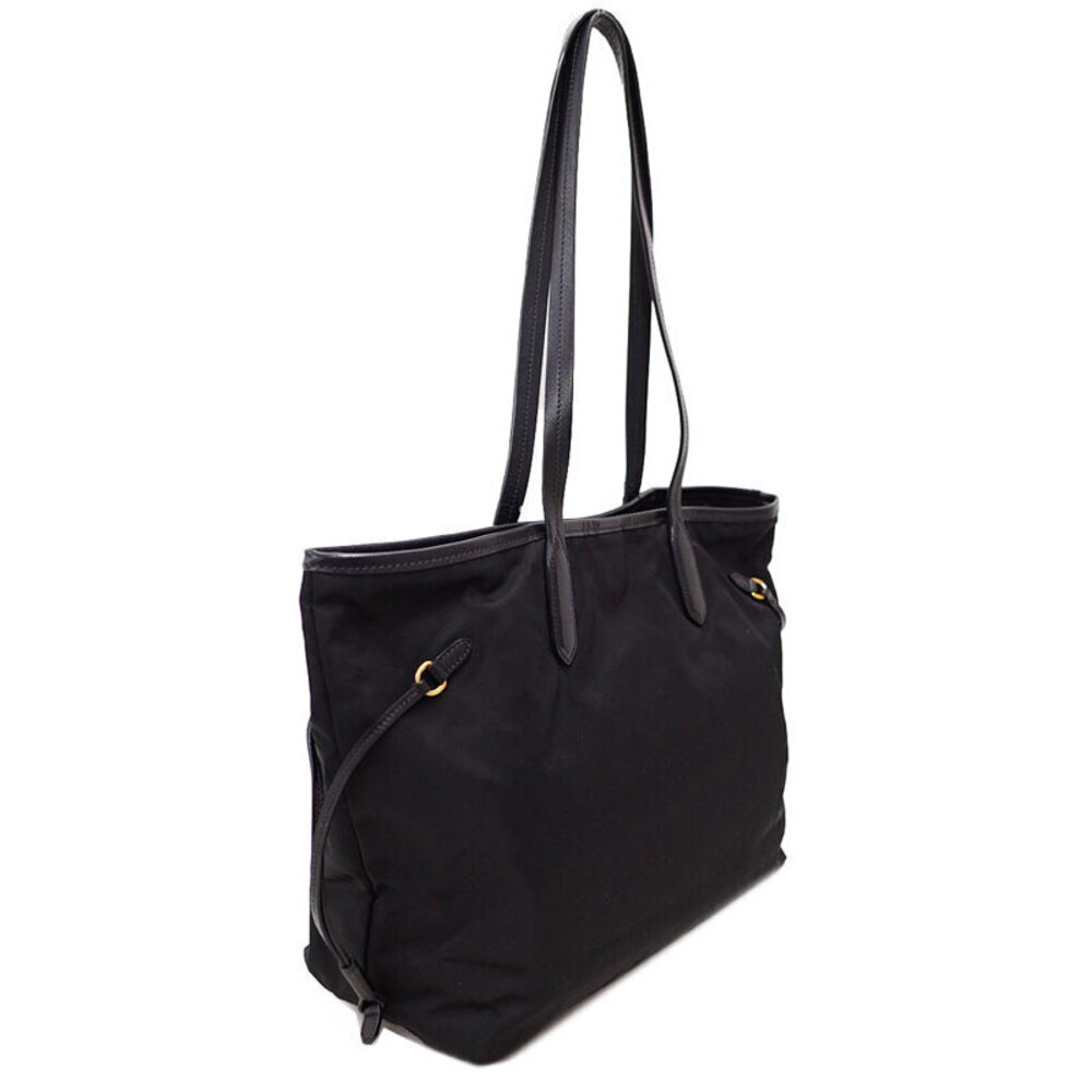 Prada Tessuto Nylon Tote bag Saffiano leather trim - Picture 2 of 9